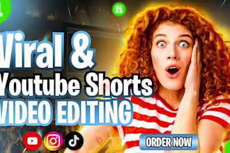 edit viral reels youtube shorts showreels and tiktok videos in 24hrs