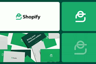 design modern corporate logo and corporate branding identity
