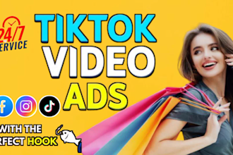 create dropshipping video ads for tik tok video ads