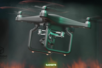 create a 3d product animation video for ecommerce and ads