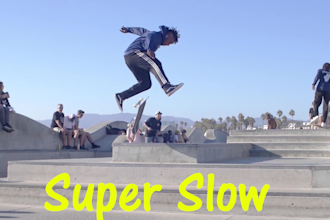 do cinematic slow motion and fast motion in your clips