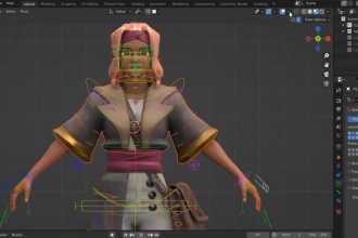 rig your 3d character professionally in blender