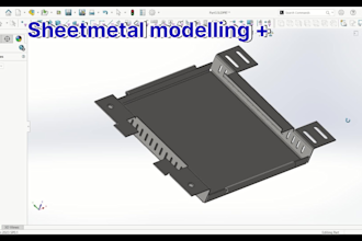 do 3d cad design technical drawings and 3d product rendering