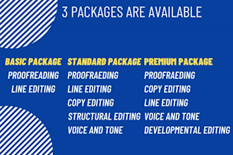 be your professional book editor and proofreader