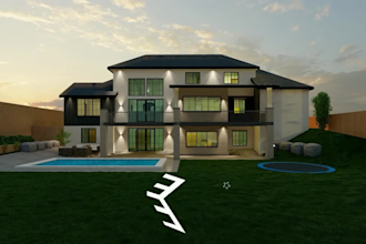 do architectural render of rhino, revit, sketchup, 3ds max, autocad, archicad
