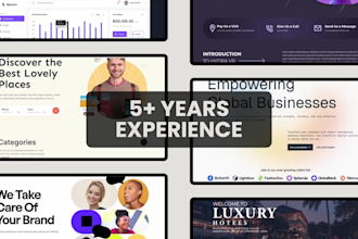 create professional business website that drives results