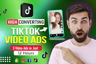 create high converting tiktok video ads for your product