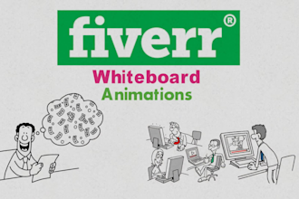 design whiteboard animation marketing video
