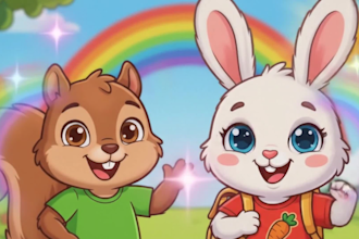 create 2d ai kids animation cartoon story kids animation kids storytelling video