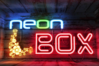 do an awesome neon logo reveal with light neon sign effect