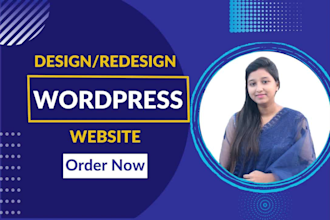 build, design, redesign or fix your wordpress elementor website