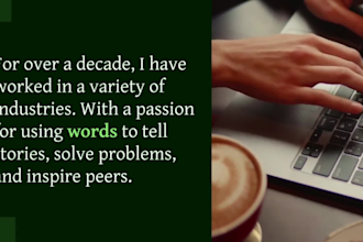 write creative and informative blog posts for you