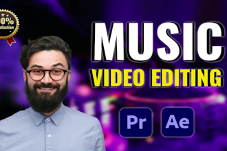 transform your music video with editing and after effects