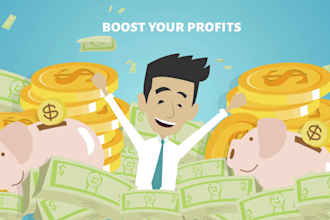 create 2d cartoon explainer animation video or animated explainer sales video