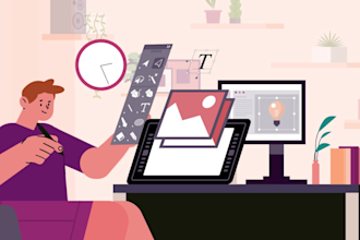 create 2d animated explainer video for business and sales