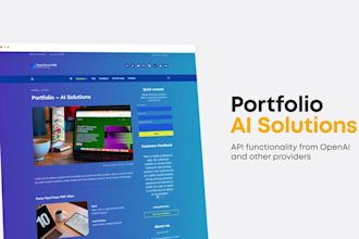 create your ai solution