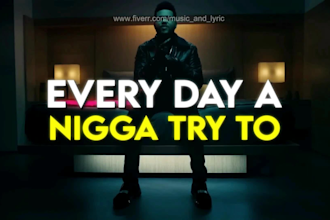 create unique animated lyric video for your song