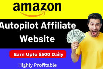 create highly profitable amazon affiliate autopilot website