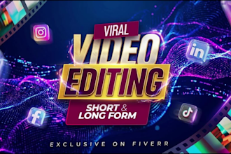 edit short form video for tiktok, reels and youtube shorts
