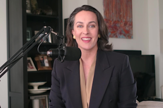 create female podcast ugc spokesperson ad