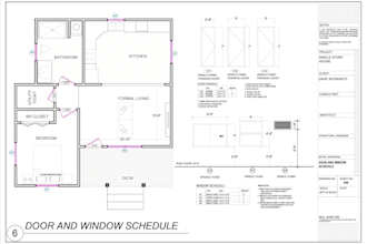 do architectural and construction drawings, 2d floorplan in autocad
