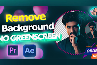 do rotoscoping, keying chroma and remove background from video