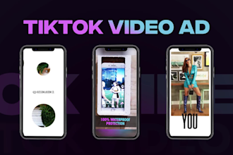 create tiktok video ad for dropshipping product snapchat