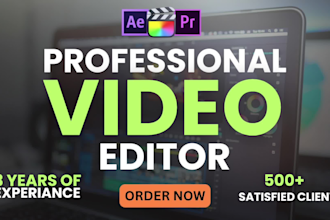 do cinematic video editing for youtube short and long form in 24 hrs