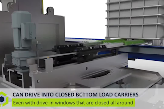 do 3d industrial animation warehouse robotics animation robotic picking system