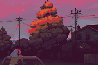 create 2d retro 8bit 16bit 32bit pixel art animation looping lofi animated gif