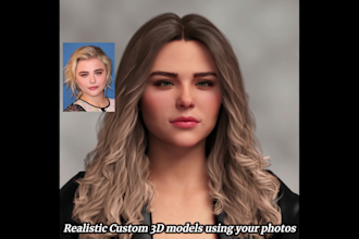 create custom 3d characters from your photos