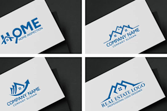 design a professional real estate logo, property in 6 hours