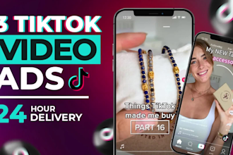 create dropshipping video ads for tik tok video ads