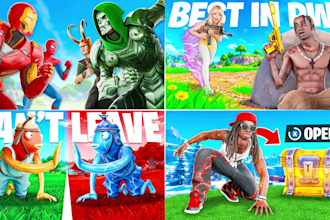 make a professional fortnite thumbnail