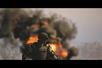 create a 3d animated video with cinematic storytelling