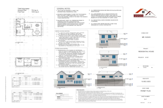 create architectural drawings for house permits using autocad and revit