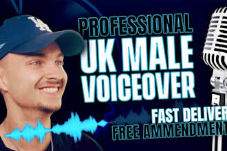 record a UK male voiceover