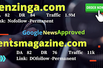 publish on benzinga,com and vents magazine