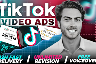 create tik tok video ads for your products in 24 hours