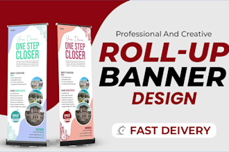 design professional retractable roll up banner