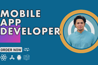 develop android and ios apps with react native or expo