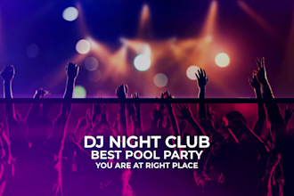 create event promo, 360 photobooth, music party short video ads