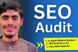 professional SEO expert for website audit and site audit
