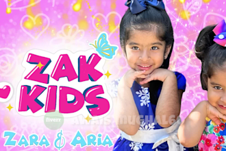 do kids joyful intro, outro, and kids video editing