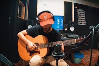 record amazing electric and acoustic guitars with real mics