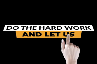 make HQ kinetic typography video, lyrics, title, text animation, motion graphic