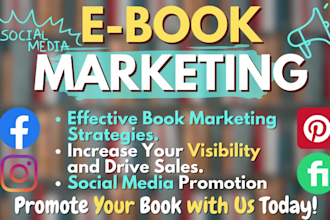 do ebook marketing and amazon paperback, kindle book promotion