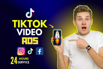 create tik tok video ads, tiktok ads and dropshipping video ads for product