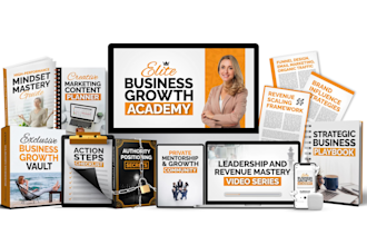 design digital product mockup, ecover bundle, and online course bundle