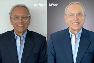professionally retouch headshot, face swap and photoshop editing